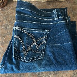 Wrangler Q-Baby No Gap Waistband Denim Jeans